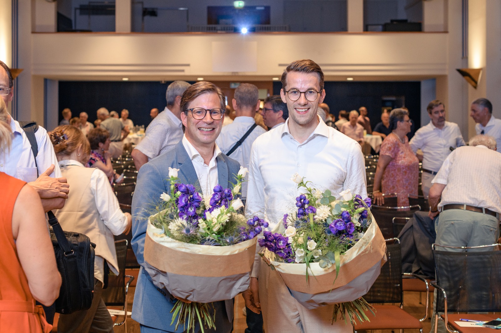 Martin Huber und Andri Silberschmidt als liberales Zweierteam